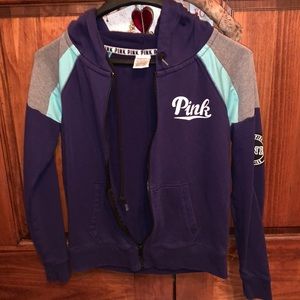 PINK BRAND ZIP-UP